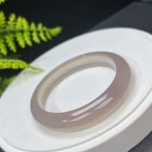 高品質 紫色瑪瑙手鐲 58MM 高冰冰潤起剛 體凈少紋 運勢溫婉貴氣
