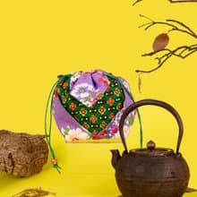 【不要叫我客家花布】茶壺袋/束口袋/台灣茶/茶文化/diy手作花布