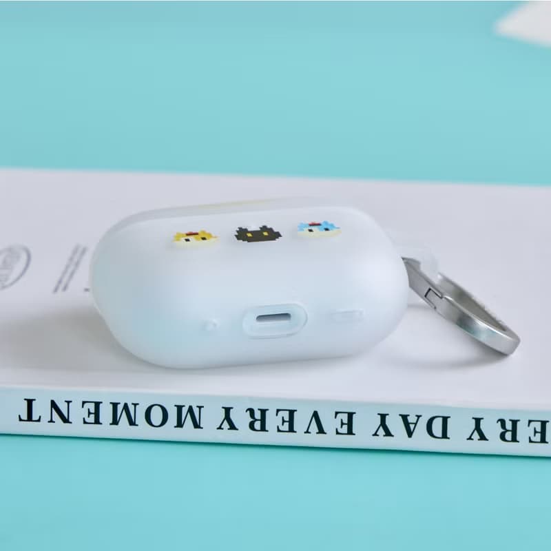 黃阿瑪像素三喵強悍防摔AirPods保護套