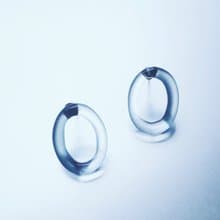 Loop Earring Black