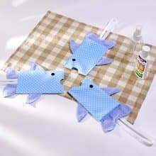 小藍鯨魚酒精乾洗手隨身瓶收納袋 酒精搓手液 口罩 防疫用品 生日