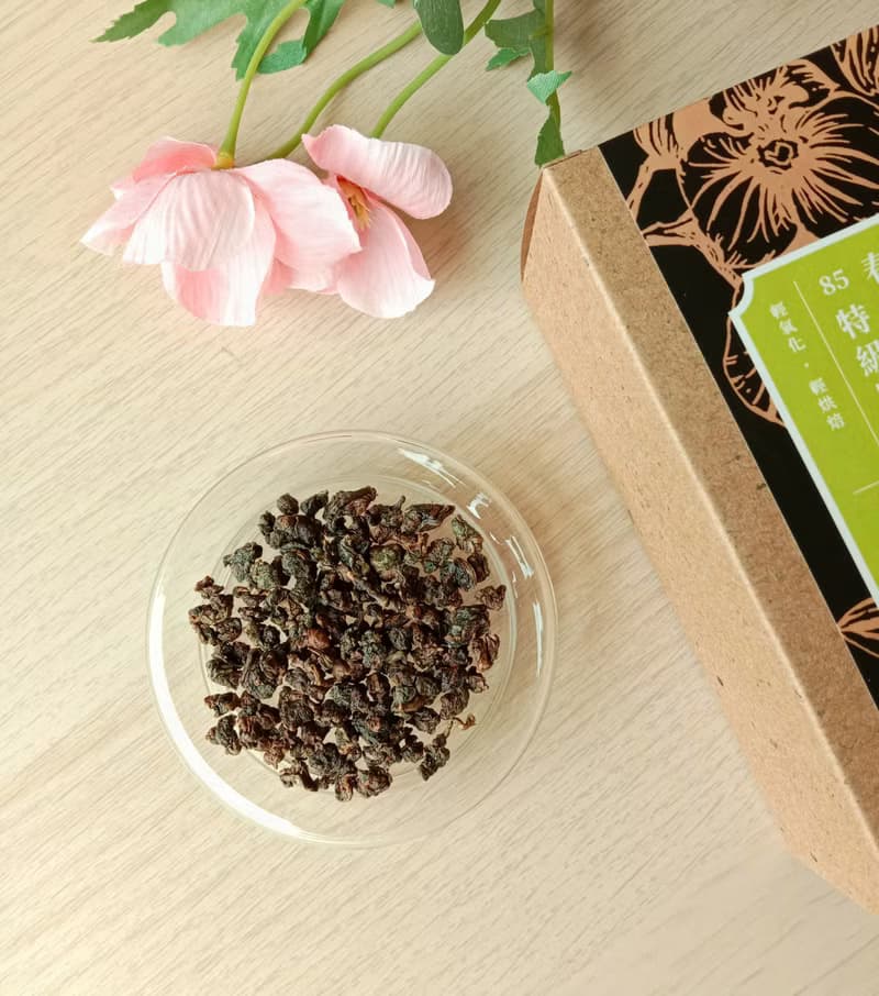 特級果韻春烏龍茶_花果香 茶葉再生紙盒友善包裝