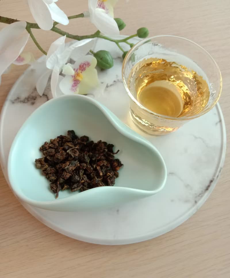 特級果韻春烏龍茶_花果香 茶葉再生紙盒友善包裝