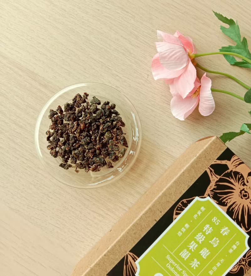 特級果韻春烏龍茶_花果香 茶葉再生紙盒友善包裝