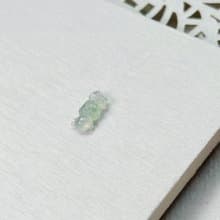 冰飄藍花翡翠小兔子 | 天然緬甸A貨翡翠 | 送禮