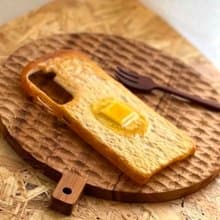 SAMSUNG(GALAXY)  /  Butter toast mobile phone case