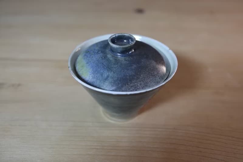 方方土 柴燒蓋碗