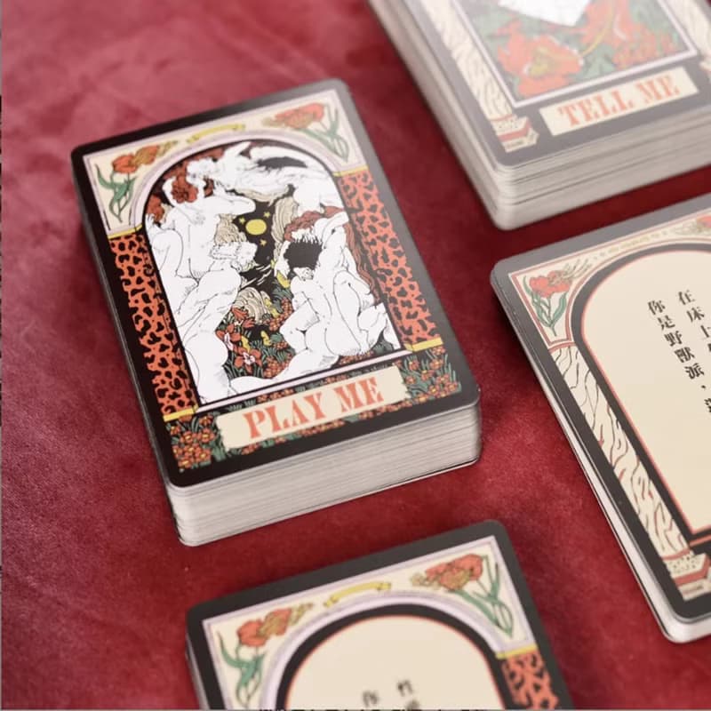 女人迷 要心動也要臉紅組 : 關係同步牌卡 + 臉紅床遊牌卡