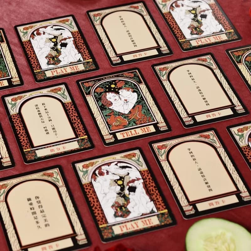 女人迷 要心動也要臉紅組 : 關係同步牌卡 + 臉紅床遊牌卡