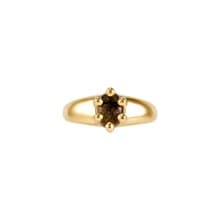 haime puff ring (gemstone) chiffon gold plated