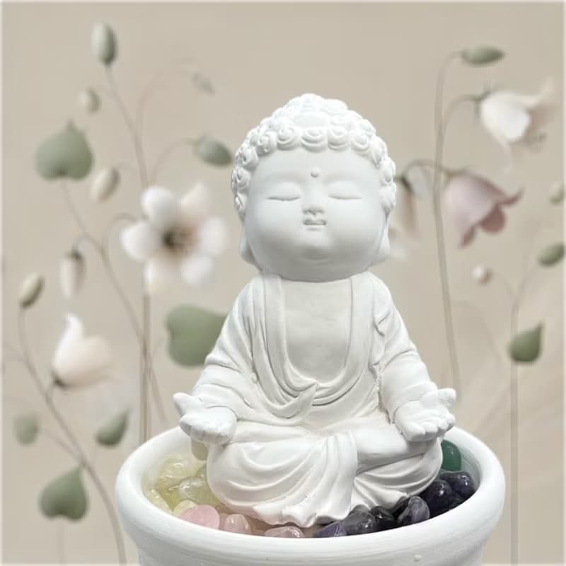 水晶擴香 開運五行水晶礦石擴香之衲靜小盤水晶套組 開運能量水晶
