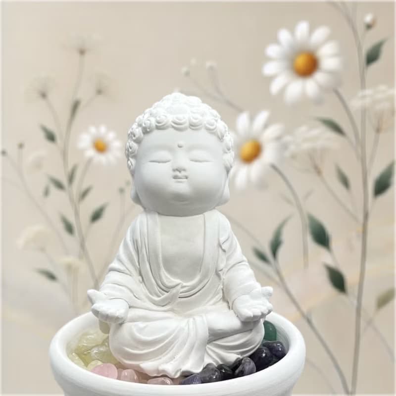 水晶擴香 開運五行水晶礦石擴香之衲靜小盤水晶套組 開運能量水晶