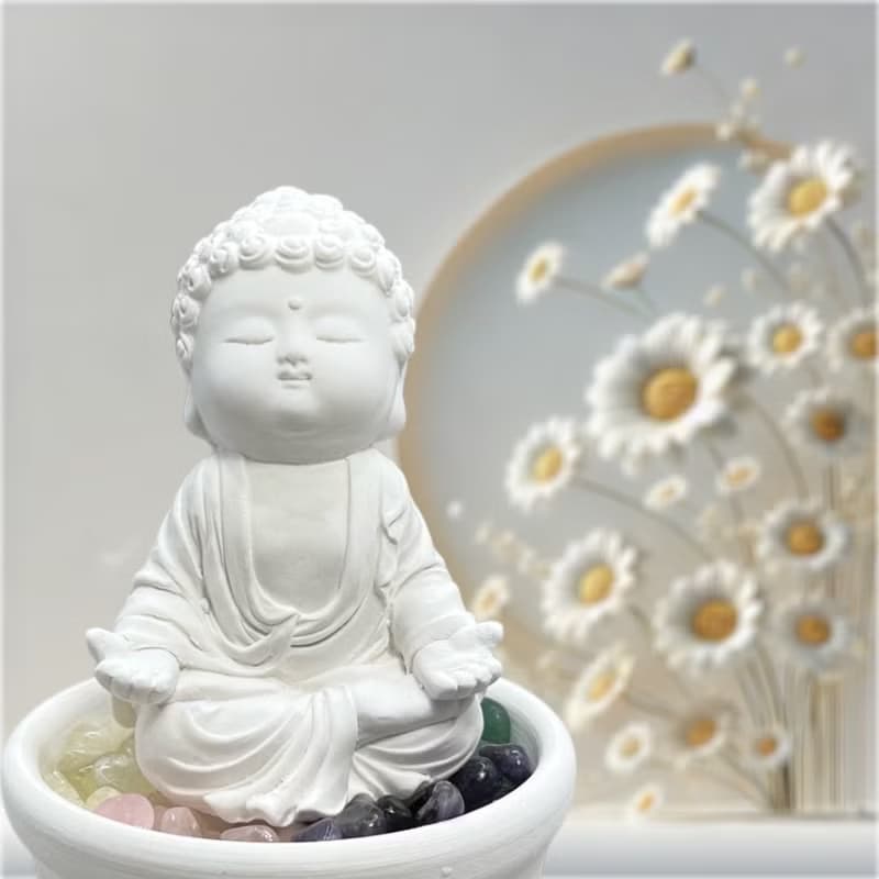 水晶擴香 開運五行水晶礦石擴香之衲靜小盤水晶套組 開運能量水晶