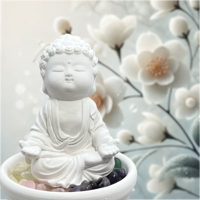 水晶擴香 開運五行水晶礦石擴香之衲靜小盤水晶套組 開運能量水晶