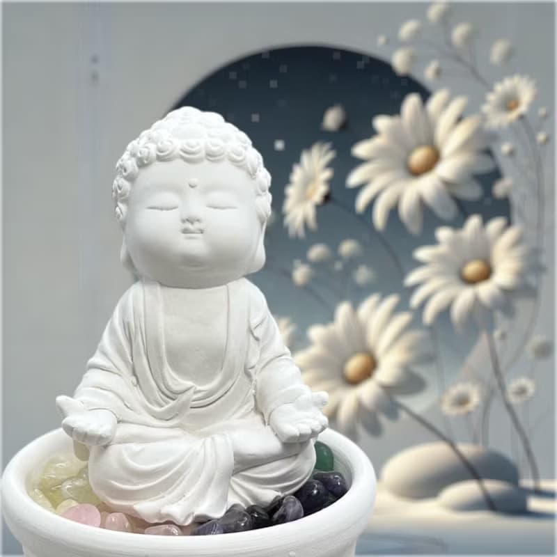 水晶擴香 開運五行水晶礦石擴香之衲靜小盤水晶套組 開運能量水晶