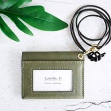快速出貨丨DIY 兩用識別證皮革材料禮盒 含教學影片丨情人節禮物