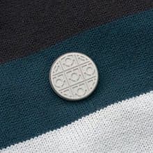 方圓花磚水泥胸針| 質感與生活的台灣味