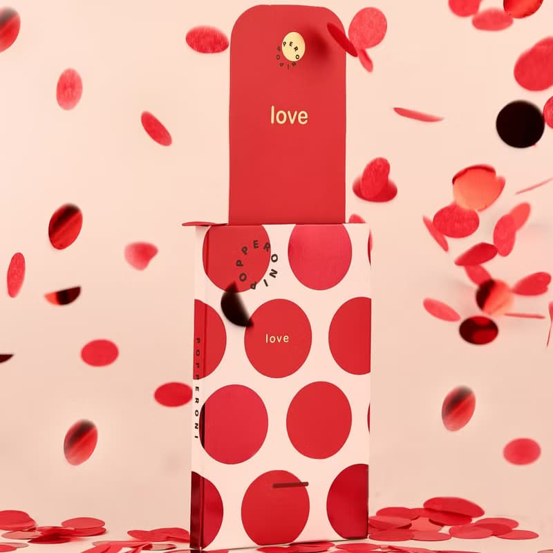 Popperoni 驚喜爆炸卡片五件組 生日 愛情 祝賀 感謝 嬰兒卡