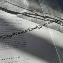 一顆硨磲銀手鍊