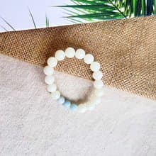 白玉菩提子-手環/手串/手鍊/天然植物果實/緬甸原礦玉