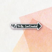 【迷因 MEME 梗圖】刺繡貼紙| TBC | To be Continued | KUSO