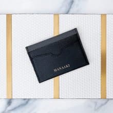 【MANAAKI】半月卡片套(4卡位) 名片夾 小錢包 零錢包 皮革