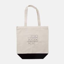 マルバツゲーム トートバッグ　キャンバス　Tcollector