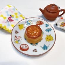 【九谷燒】青郊窯緣起小盤-緣起物