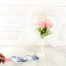 氣球花束抽鈔票款(鬱金香花束)_畢業禮/母親節禮物/生日禮/