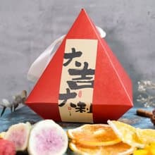 【禾果】新年禮盒-大吉大利金字塔果乾禮盒-燈會提盒