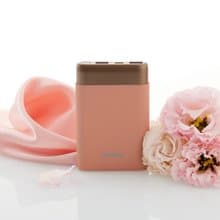 omars炫彩系行動電源 有標示Wh PD20W+QC3.0快充 10000mAh-晚霞粉