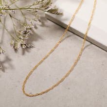 mesh chain magnet necklace GD ニッケルフリー マグネットネックレス 着脱簡単　シンプルチェーンネックレス　ゴールド