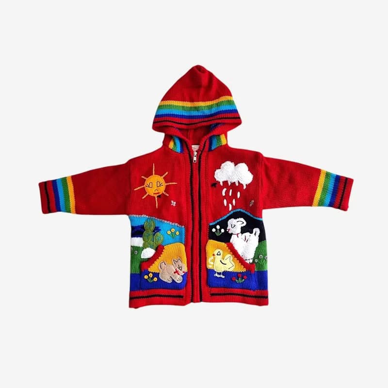 neko mo.kkum.san zip-up