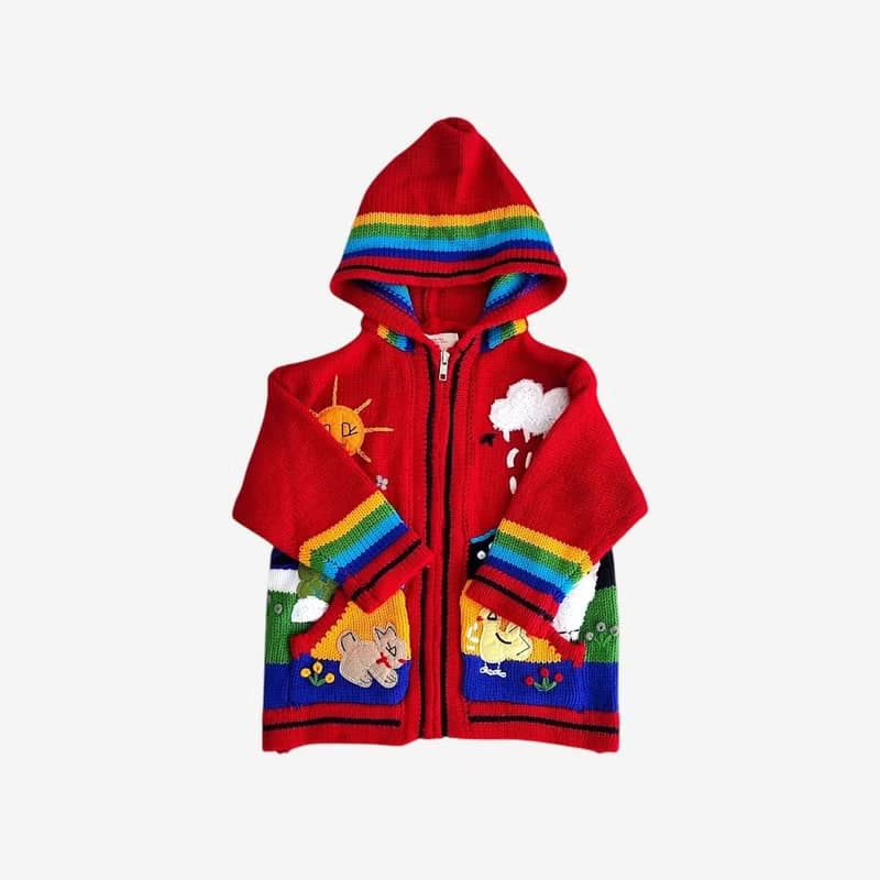neko mo.kkum.san zip-up