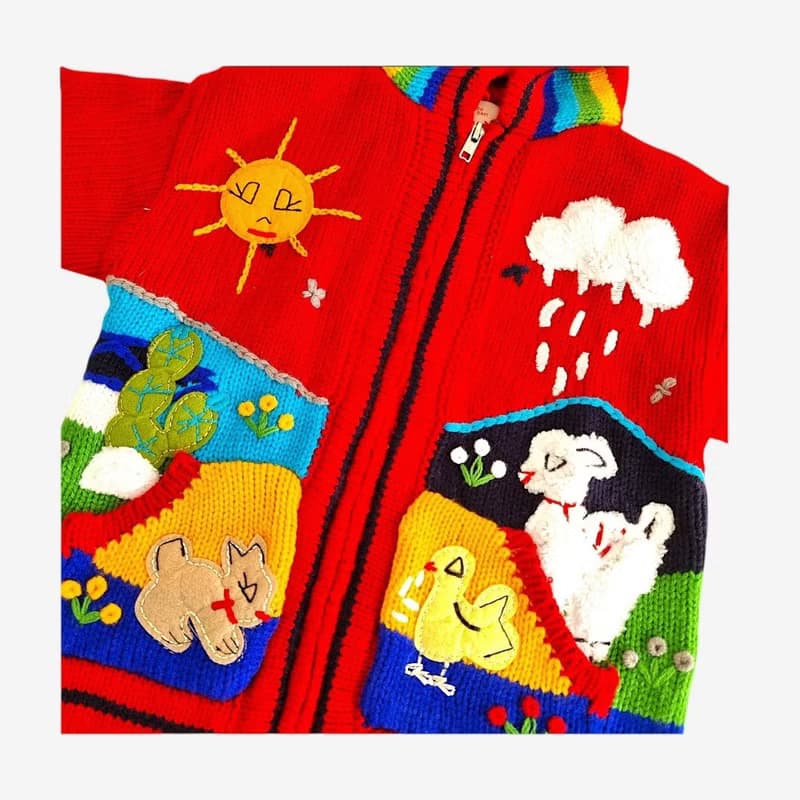 neko mo.kkum.san zip-up