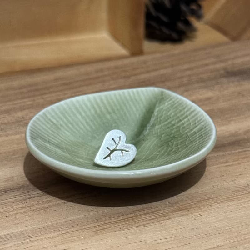 觀音蓮 項鍊   觀葉植物 森林葉語系列 925純銀