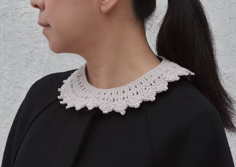 POPOPB 領子飾物 INNOCENT – INDIGO (假領子 配飾 飾物 領圍)