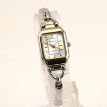 pierre cardin ピエールカルダン 女性用腕時計 クォーツ PC4159WS シルバー文字盤 スクエア  手錶 古董錶 復古手錶