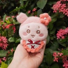 秋海棠-賞花領巾 | 娃衣 吉伊卡哇 ちいかわ Chiikawa 10cm