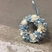 夏日海洋永生花圈- 不凋花 永生花 居家擺飾 婚禮小物