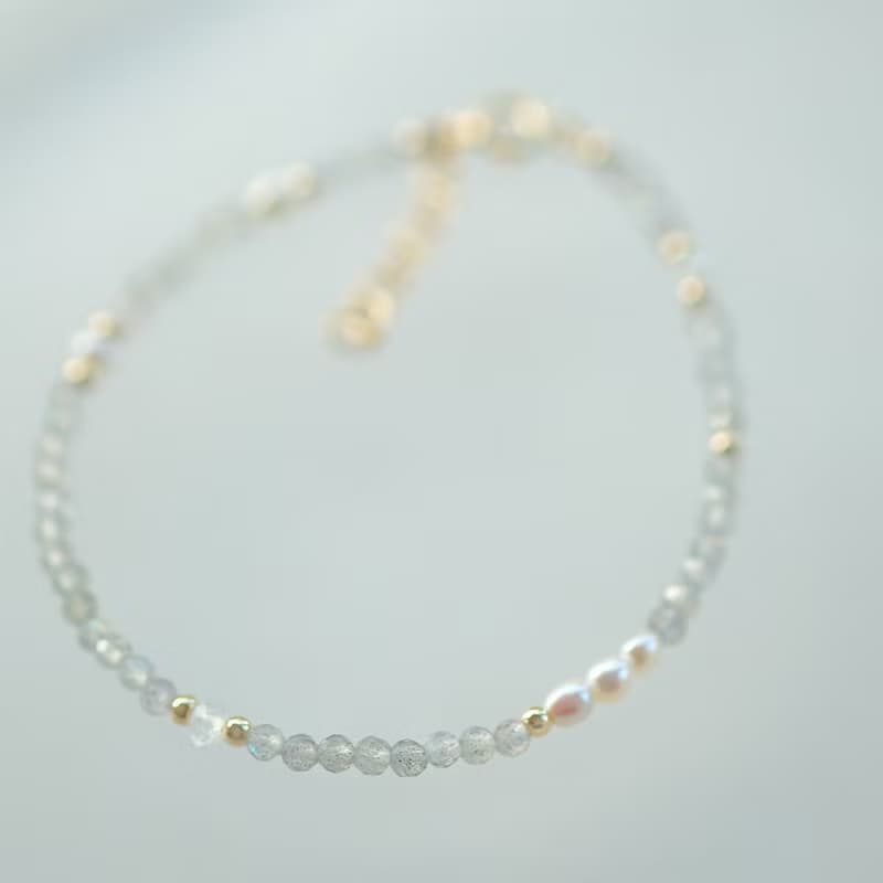 小寶石2.0 拉長石手鍊