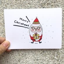 插畫手寫明信片- 聖誕老公公
