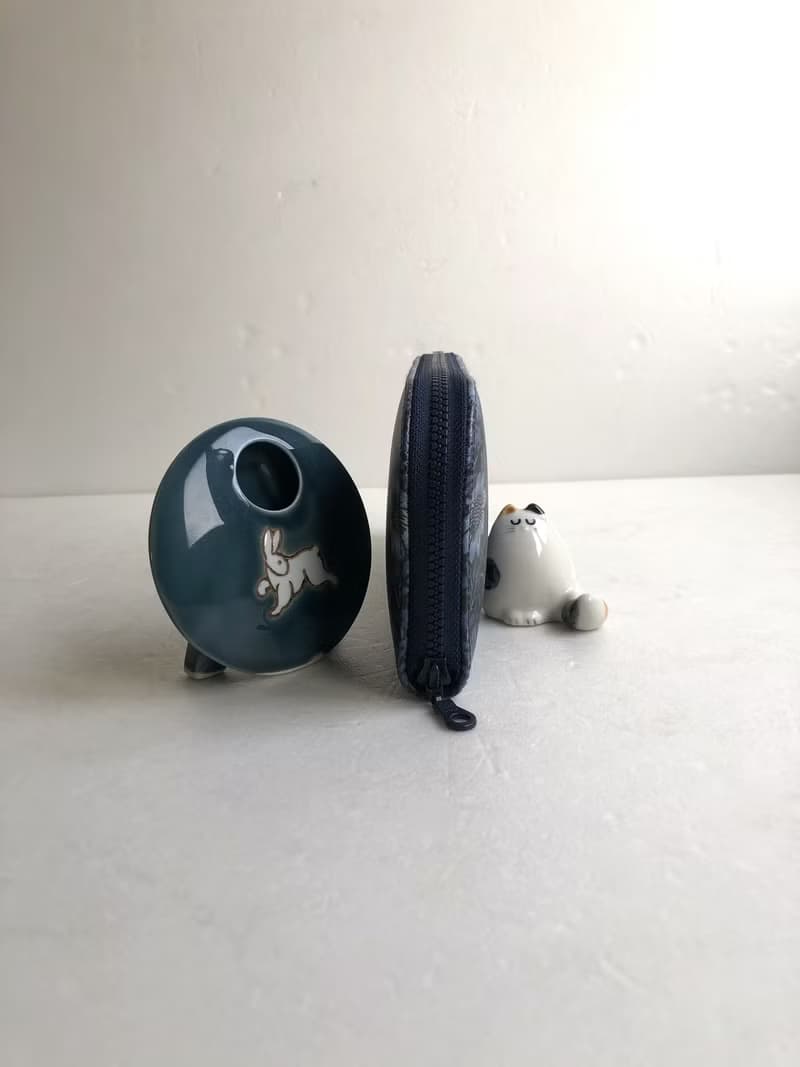 Morris【草莓小偷】防水布-長夾/皮夾/零錢包/禮物