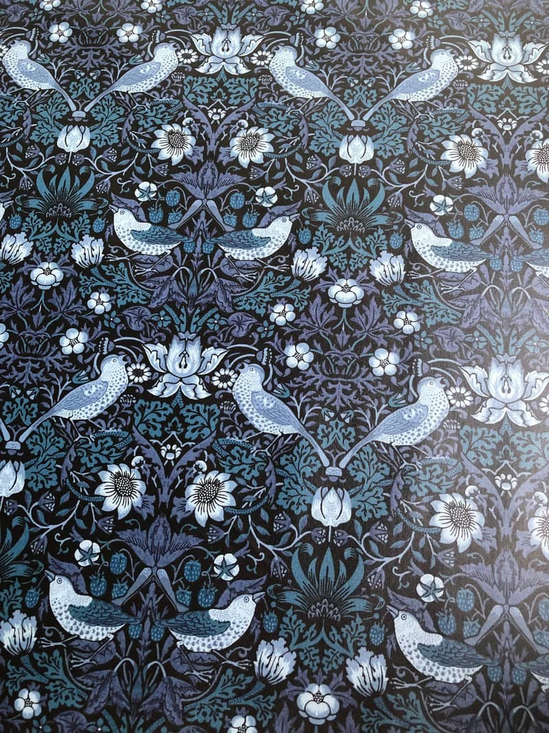 Morris【草莓小偷】防水布-長夾/皮夾/零錢包/禮物