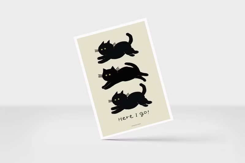 Here I Go card (A5/A6)