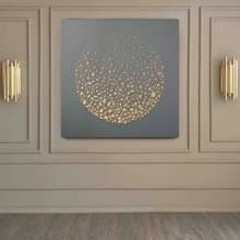 Painting Gold | High Textured Wall art | Space painting | Meteorites