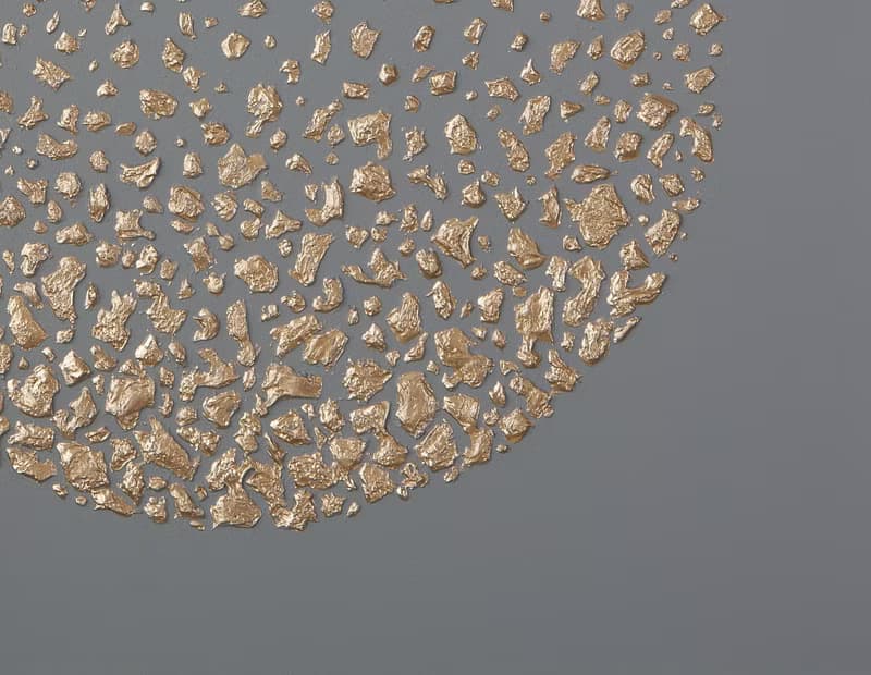 Painting Gold | High Textured Wall art | Space painting | Meteorites