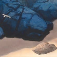 【遨遊】天地一石藝術家林順雄Sunlin限量授權版畫