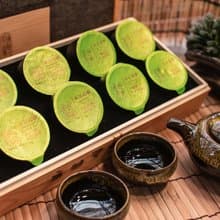 覓境桂花烏龍真空膠囊松木禮盒(伴手禮附提袋)季節限定