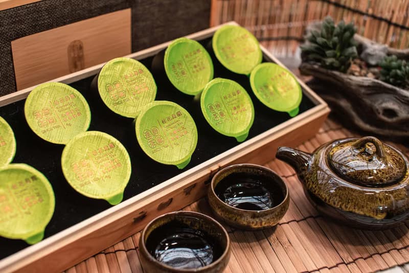 覓境桂花烏龍真空膠囊松木禮盒(伴手禮附提袋)季節限定